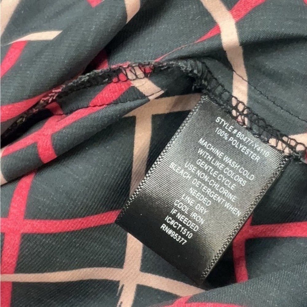 Sanctuary Black & Red Checkered Blouse | Women's Size S | Anthro Style Top - Picture 4 of 4